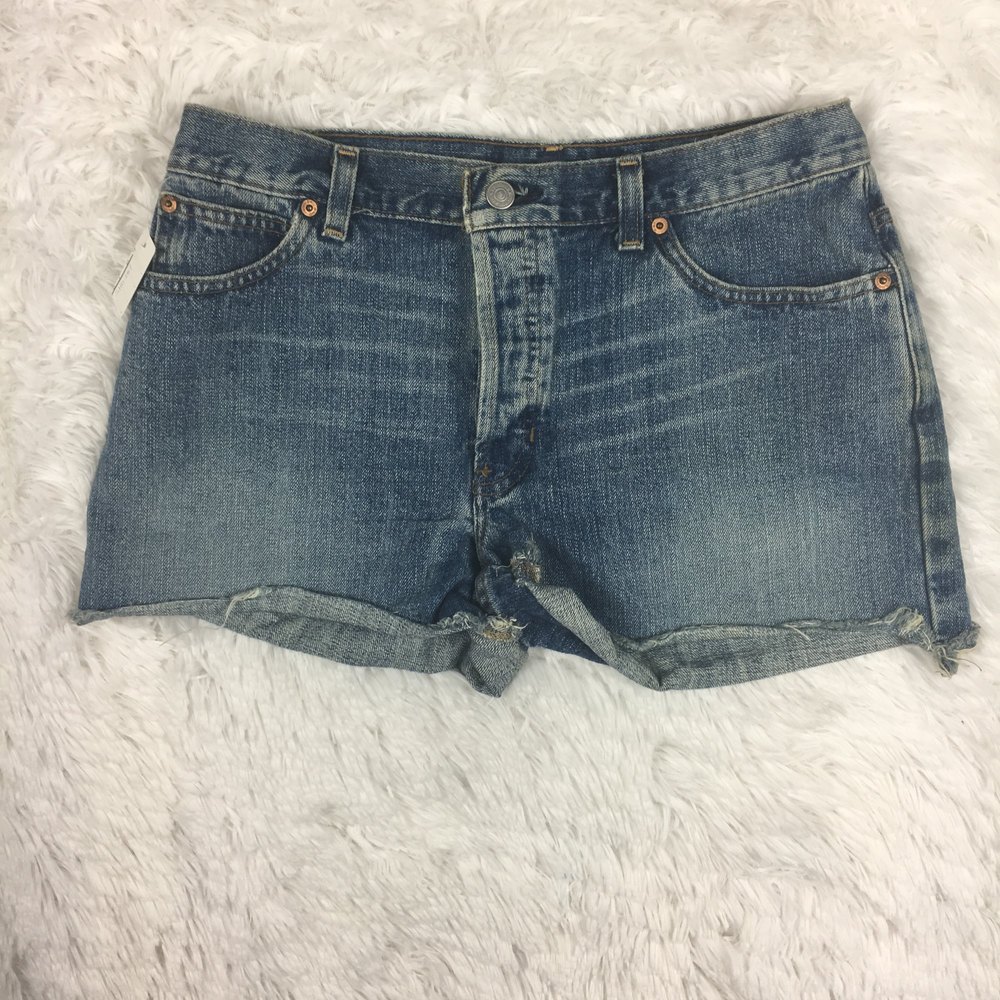 GAP 1969 Denim Shorts jeans Boy Fit Women's Size 8